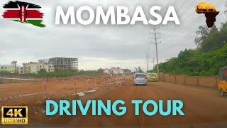  Ongoing Construction of the Mombasa-Malindi Highway [4K]