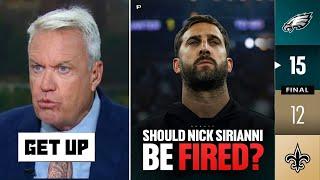 GET UP | Sirianni offers this team absolutely nothing - Rex Ryan on Eagles almost lose Saints Week 3