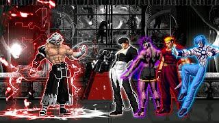 Omega Rugal Y VS Bosses Team | .M.U.G.E.N.