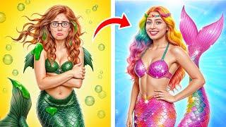 From Nerd to Popular Mermaid | Funny Challenges by Multi DO Girls