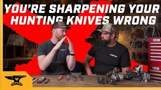 Stop Sharpening Your Hunting Knives Like This!