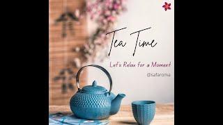 The first sip of tea is joy, the second is gladness, the third is serenity, the fourth is madness, t