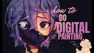 How to do digital painting