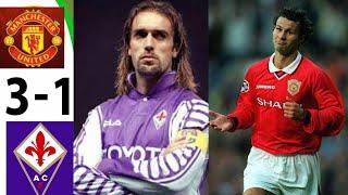 Gabriel Batistuta will never forget Ryan Giggs performance ( MU 3 x 1 Fiorentina UCL 1999/2000)