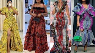 Ankara Dress Styles: Very Stylish Ankara Gown Styles for Black Women | Ankara Long Dress Styles