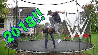 Top 50 WWE Finishers of 2018 on Trampoline