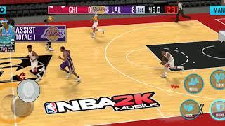 Tim Duncan and David  Robinson gameplay