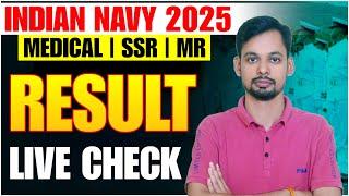 Indian Navy SSR Medical Assistant RESULT OUT I Navy Medical Assistant 2025 PHASE-2 RESULT LIVE CHECK