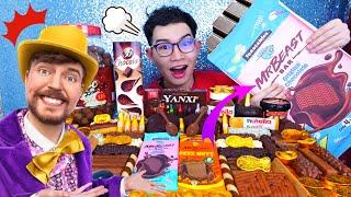 Biggest Chocolate Mr.Beast Kyoho Jelly #Mukbang MrBeast a Giant Chocolate Bar: Kunti