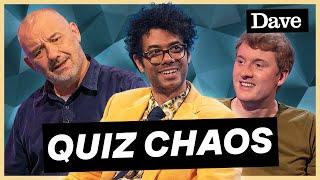 Quiz Chaos With Richard Ayoade! | Question Team | Dave