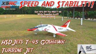 Mastering Speed & Stability with HSD Jets T-45 Goshawk