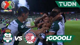 ¡GOL LAGUNERO! Villalba define bien | Santos 1-0 Toluca | Liga Mx -AP2024 - J9 | TUDN