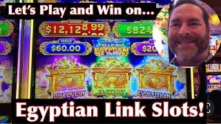 Let's Start This Egyptian Link Slot Video Out With A Mega Feature!