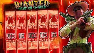 HUNTING A MAX WIN ON WANTED DEAD OR A WILD  (Bonus Buys)