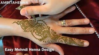 LATEST EASY PRACTICE MEHNDI HENNA DESIGN FOR BEGINNERS