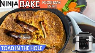 TOAD IN THE HOLE *BAKE* | Sausages in Yorkshire Pudding | Ninja Foodi Recipe | Family Comfort Food