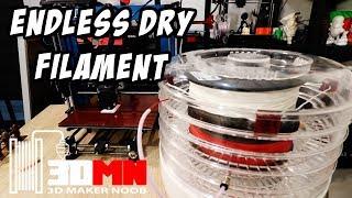 Constant Supply Of Dry Filament  - Dehydraspool 3D Printing Project