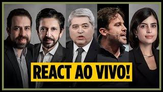 DEBATE PREFEITURA DE SP: FOLHA/UOL COM IMAGEM | REACT | Arthur do Val e Renato Battista