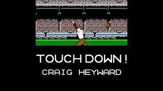 Craig “Ironhead” Heyward Unstoppable!  #retrogaming #nes #tecmosuperbowl