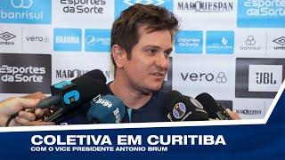 Confira a entrevista coletiva do Vice de Futebol, Antônio Brum - 07/06