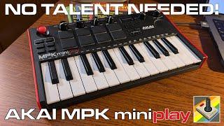  AWESOME MIDI Keyboard for Everyone! The AKIA MPK miniplay