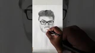 carryminati Sketch #carryminati #shorts sumit mandal art