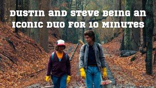 Dustin and Steve Being an Iconic Duo for 10 Minutes (Including S4)