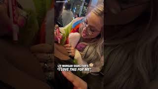 Liv Morgan Signs Fan's  "I Love This For Me!"