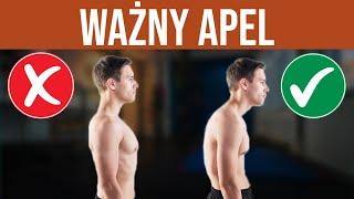 PRZESTAŃ KORYGOWAĆ POSTAWĘ CIAŁA