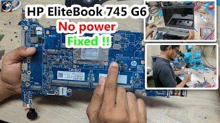 HP EliteBook 745 G6 6050A3044201 no power fixed !!