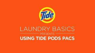 Tide PODS® | Laundry Tips: How to Use Tide PODS®