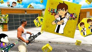 Shinchan & Franklin Open Biggest Ben 10 Lucky Gift Box in GTA 5