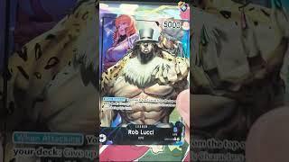 Hes back! Rob Lucci 079 AA Houdini - Eminem | One Piece Card Game 500 Years in the Future