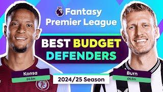 FPL GW1: BEST BUDGET DEFENDERS | Players to Watch | Fantasy Premier League 2024/25 Tips