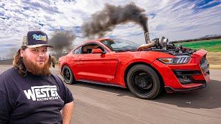 We Road Trip the Cummins Mustang and Race It