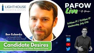 Ben Eubanks of Lighthouse Research on PAFOW Live