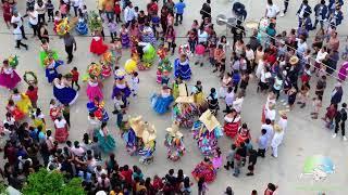 Vibrante Calenda en Santo Domingo, Oaxaca | Cultura a vista de drone | 4K