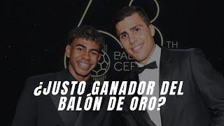 ¿ES JUSTO GANADOR DEL BALÓN DE ORO RODRI?