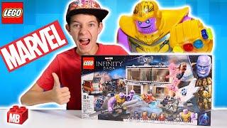 Lego MARVEL 2021 Avengers Compound BUILD REVIEW