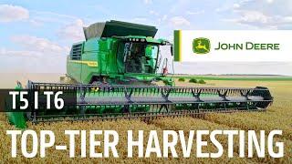 JOHN DEERE T5 I T6 multi-drum combines: Next Generation Walker Combines