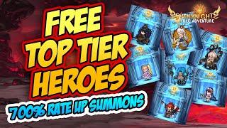 5,500 PULLS! "FREE FOUR LORDS OF OLD" | 700% LEGENDARY RATE UP SUMMONS | SEVEN KNIGHTS IDLE