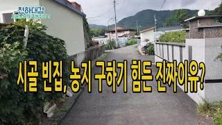 시골 빈집 주택 농지 구하기 힘든 이유? 귀농시 부동산 쉽게 구하는 노하우 [시골농부 천하대감]