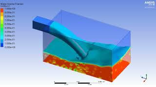 Water Filling in a Tank - Ansys CFD Fluent