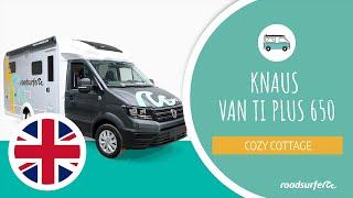 Knaus Van Ti Plus explained - roadsurfer Cozy Cottage