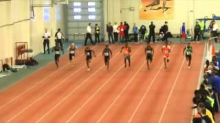 TJ Lawrence 60m @ 6.60 sec PB February 15, 2014 - Toronto