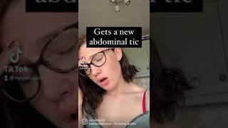 New abdominal tic