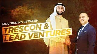 MoU signing between Trescon and Lead Ventures | #WBSDubai