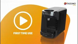 TASSIMO SUNY - First Use & Setting Up Your New Machine