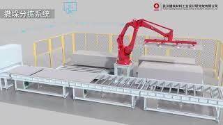 Fiber Cement Board Equipment Sorting& Scanning Section