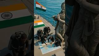 The Lost City of Dwarka  - The Sunken Kingdom of Krishna ️🪈 #krishna #ai #dwarka #aiart #shorts